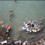 زباله ها و آلودگی های نفتی دریای خزر را با خود بردند /گ